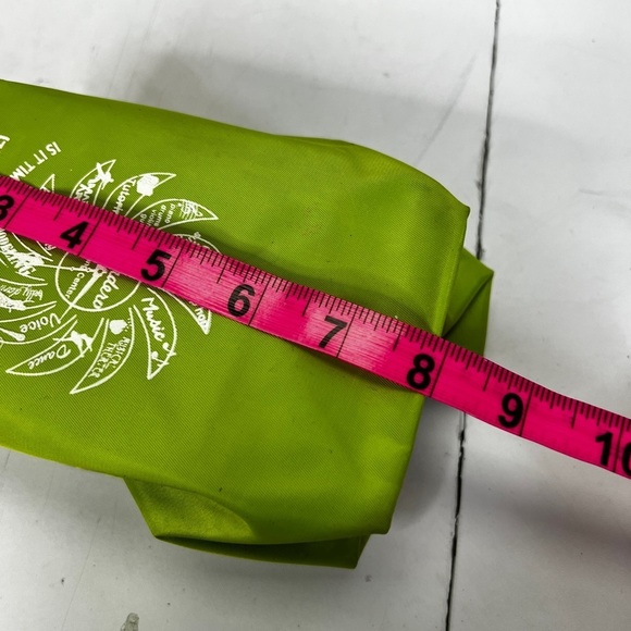 Tory Burch Makup/Travel Case Green and Gold - Picture 3 of 9